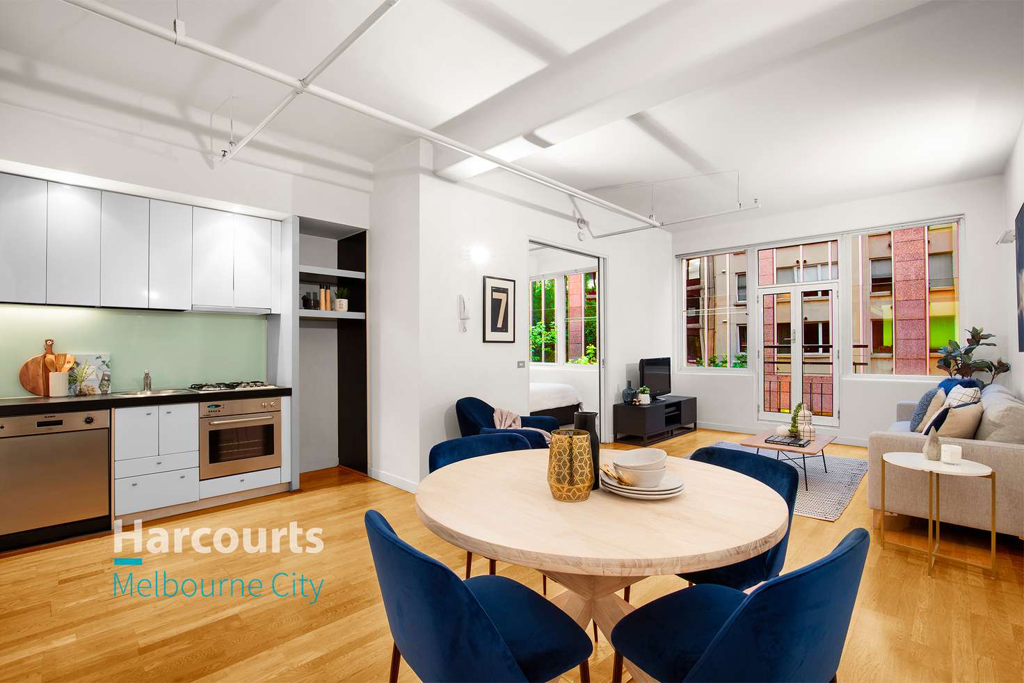 Main view of Homely apartment listing, 513/422 Collins Street, Melbourne VIC 3000