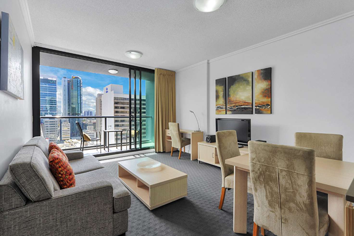 Main view of Homely apartment listing, 1506/128 Charlotte Street, Brisbane City QLD 4000