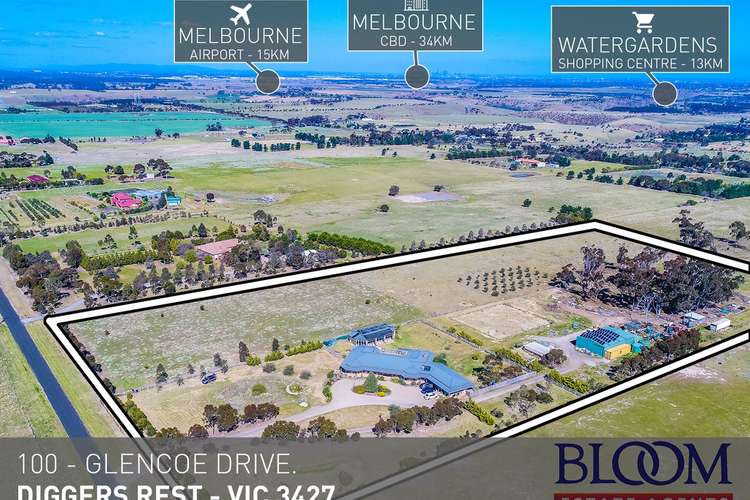 Second view of Homely acreageSemiRural listing, 100 Glencoe drive, Diggers Rest VIC 3427