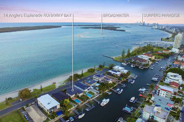 Main view of Homely house listing, 14 Anglers Esplanade, Runaway Bay QLD 4216