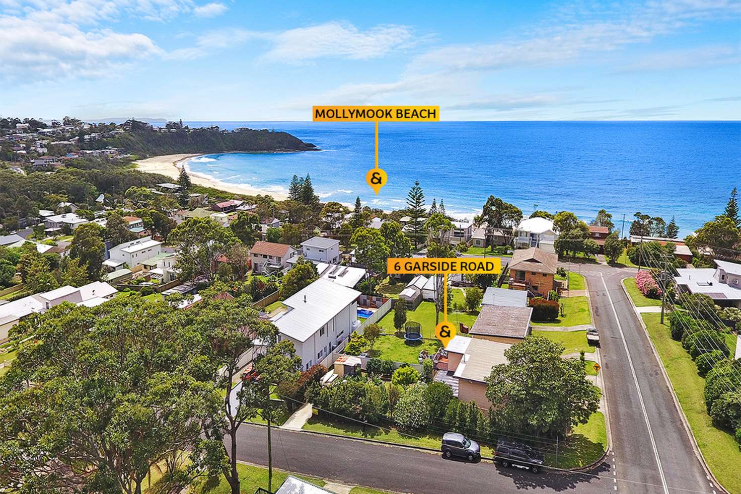 Main view of Homely house listing, 6 Garside Road, Mollymook Beach NSW 2539