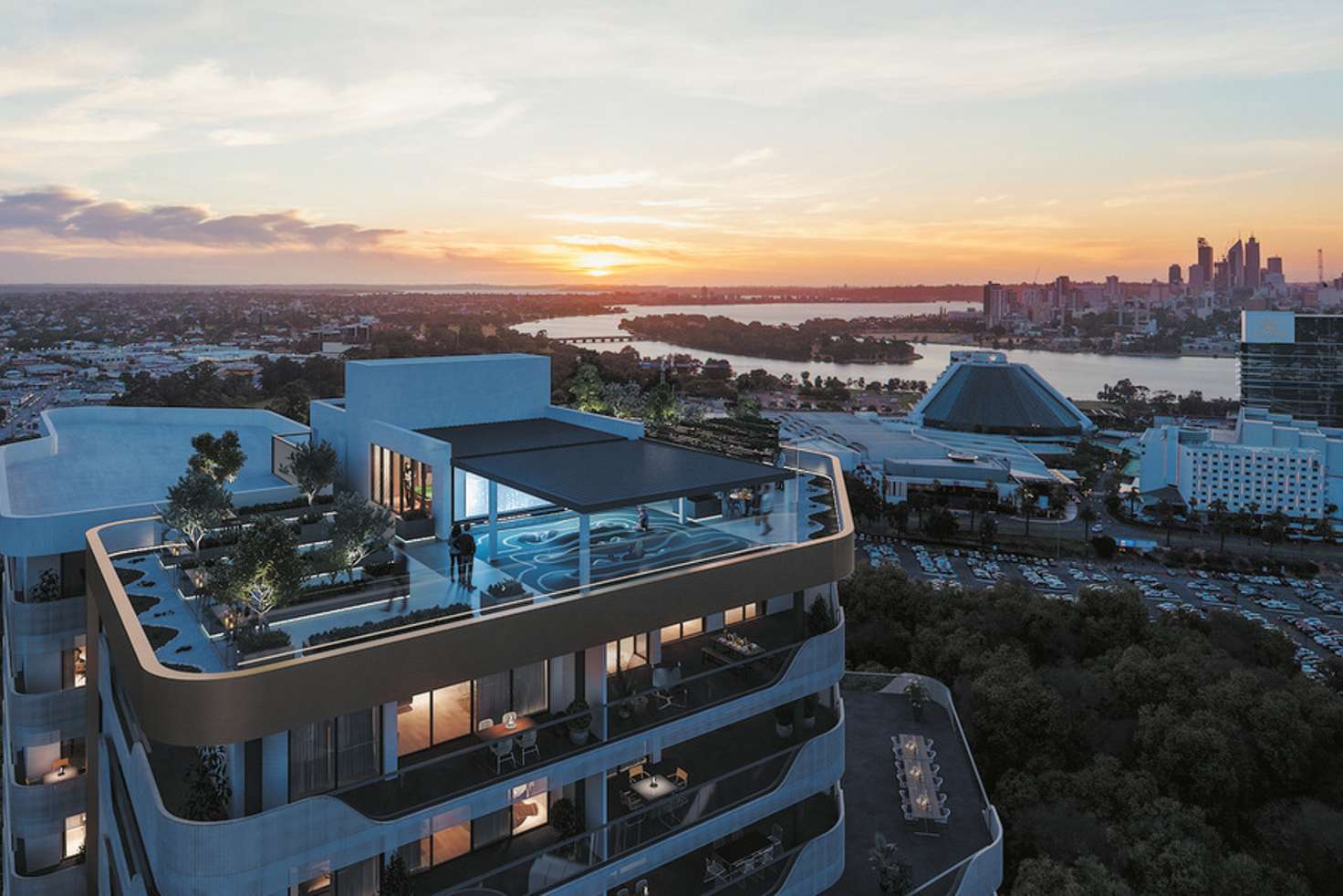 Main view of Homely apartment listing, 1205/118 Goodwood Parade, Burswood WA 6100