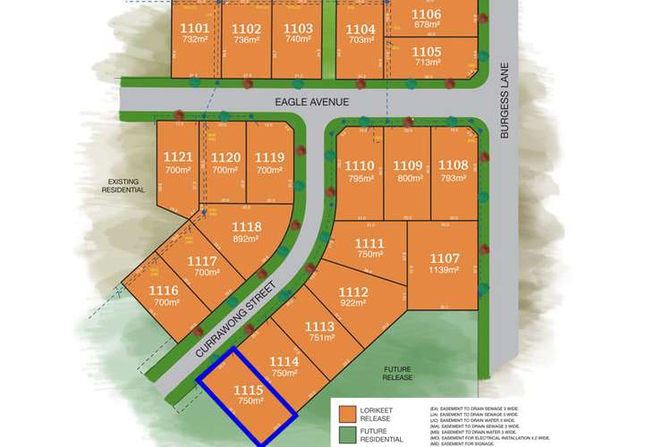 Second view of Homely residentialLand listing, Lot 1115 Lampada Estate, Tamworth NSW 2340