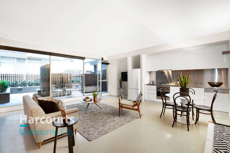 Main view of Homely apartment listing, P03/201 Powlett Street, East Melbourne VIC 3002