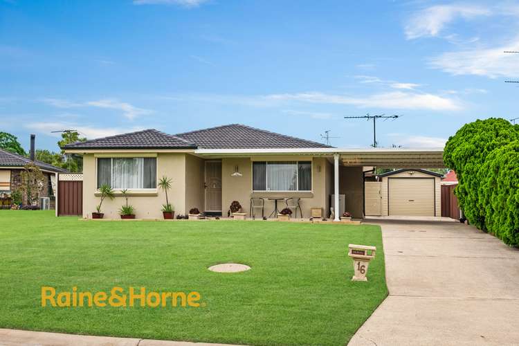 Main view of Homely house listing, 16 Cobblestone Place, Werrington Downs NSW 2747