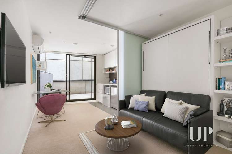 Second view of Homely apartment listing, 1702/243 Franklin Street, Melbourne VIC 3000