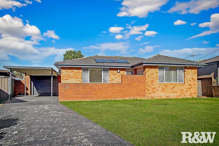 Main view of Homely house listing, 16 Fred Allen Place, Rooty Hill NSW 2766