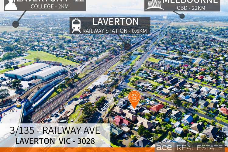 Second view of Homely house listing, 3/135 Railway Avenue, Laverton VIC 3028