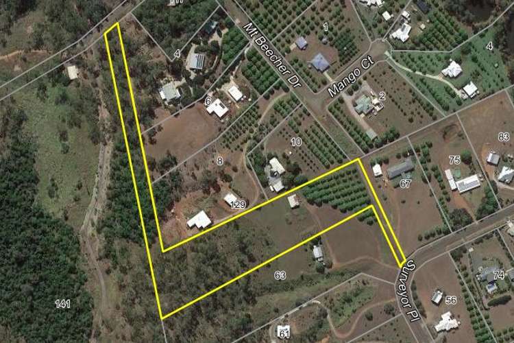 Second view of Homely residentialLand listing, 129 Siding Road, Beecher QLD 4680
