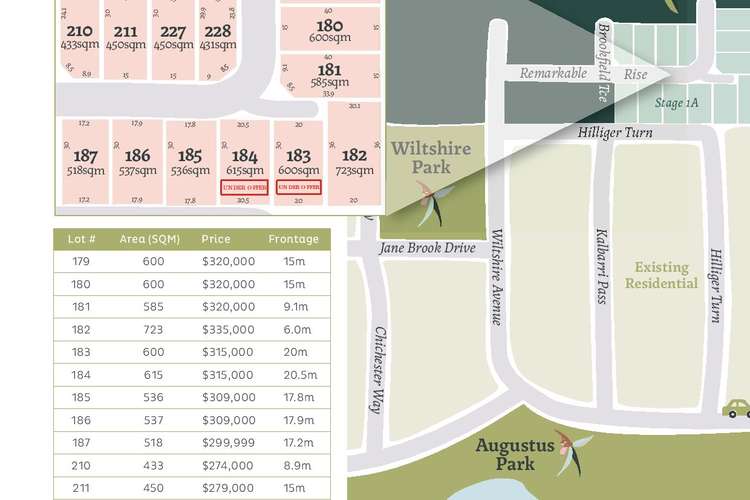 Third view of Homely residentialLand listing, Lot 209 Corner of Brookfield Terrace and Remarkable Rise, Jane Brook WA 6056