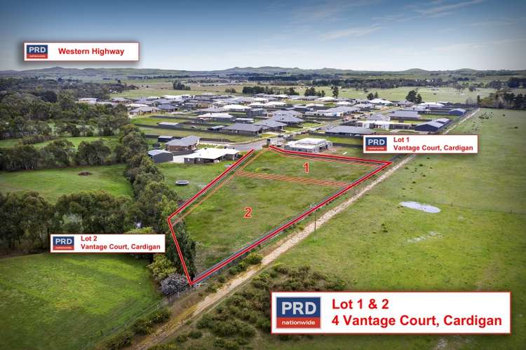Sixth view of Homely residentialLand listing, Lot 1 - 4 Vantage Crt, Cardigan VIC 3352