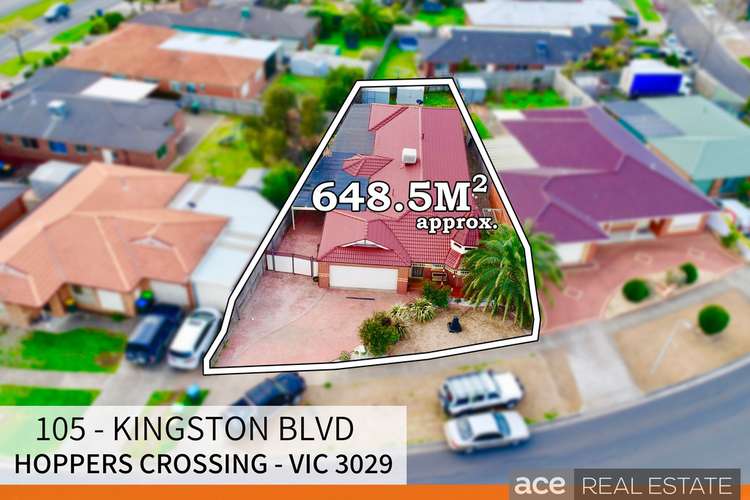 Second view of Homely house listing, 105 Kingston Boulevard, Hoppers Crossing VIC 3029