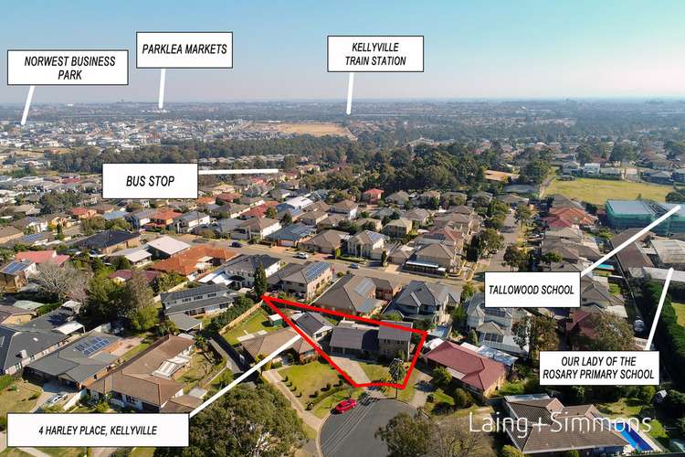 Third view of Homely house listing, 4 Harley Place, Kellyville NSW 2155