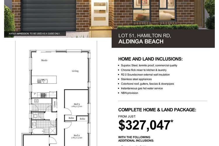 Third view of Homely residentialLand listing, 53A Hamilton Road, Aldinga Beach SA 5173