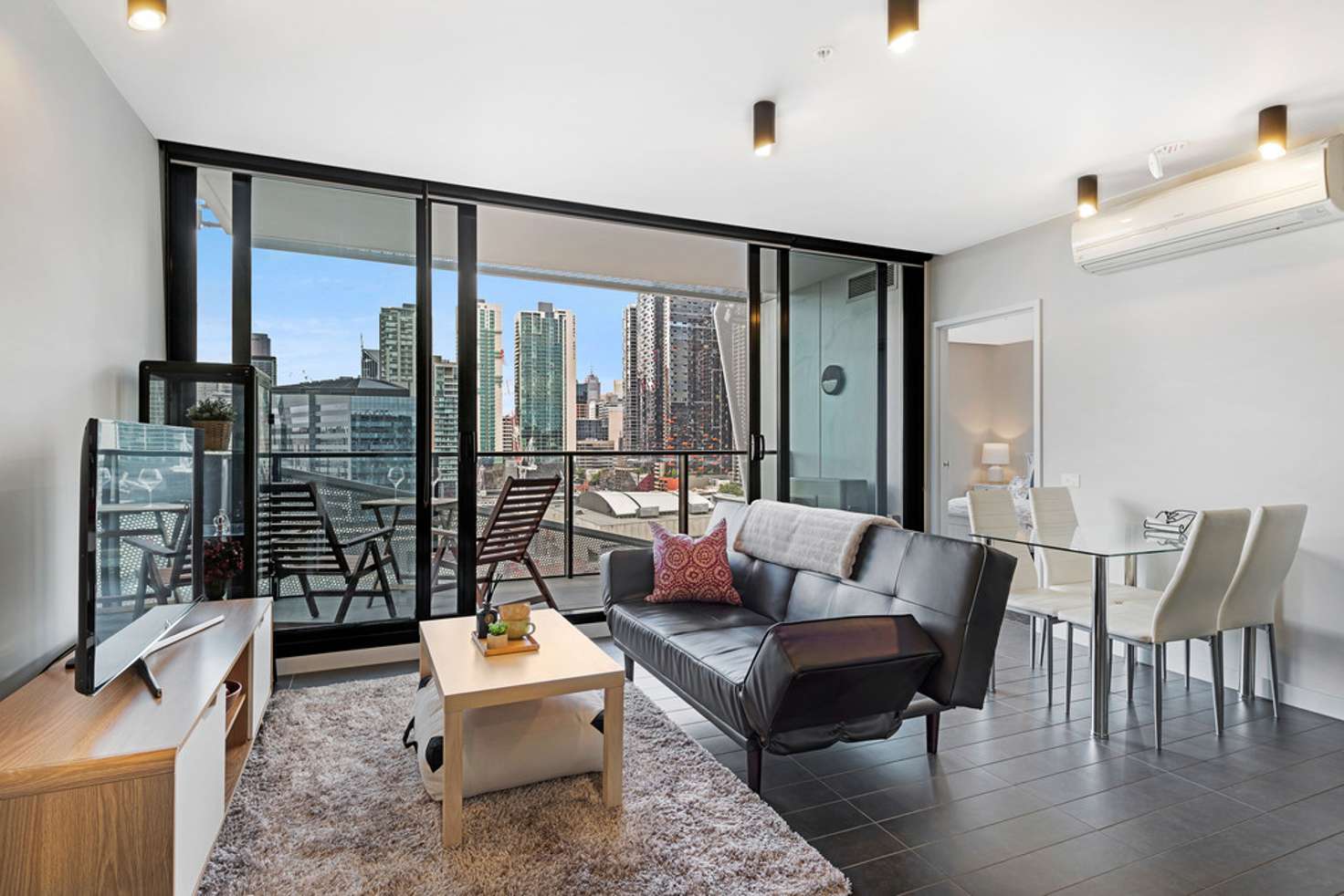 Main view of Homely apartment listing, 1509/673 La Trobe Street, Docklands VIC 3008