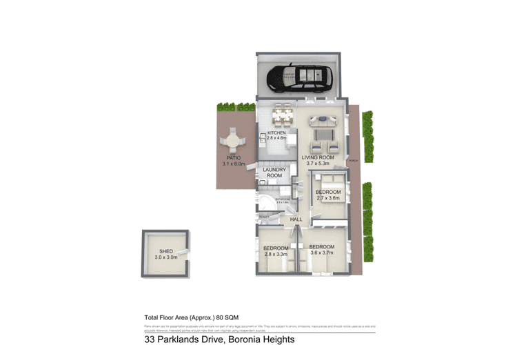 Third view of Homely house listing, 33 Parklands Dr, Boronia Heights QLD 4124