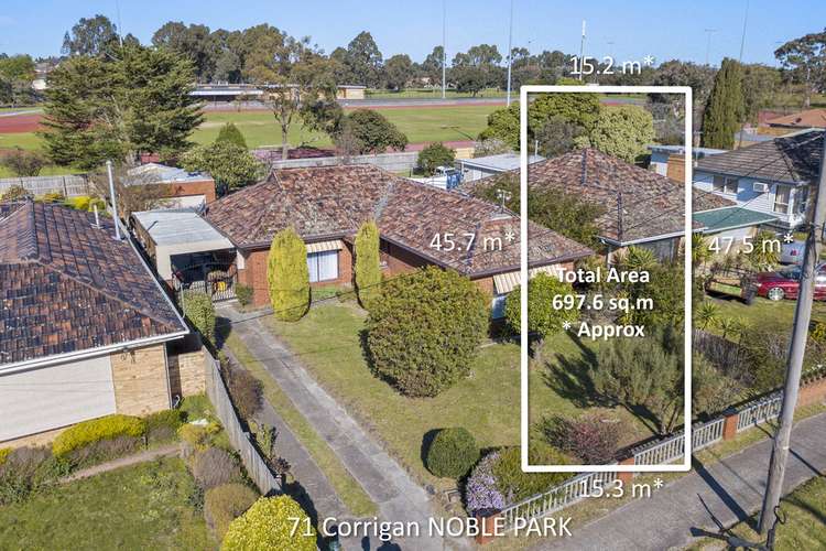 Main view of Homely house listing, 71 Corrigan Road, Noble Park VIC 3174