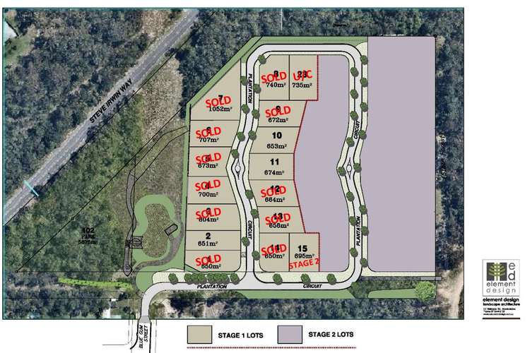 Main view of Homely residentialLand listing, LOT 12 THE PINES ESTATE, Landsborough QLD 4550