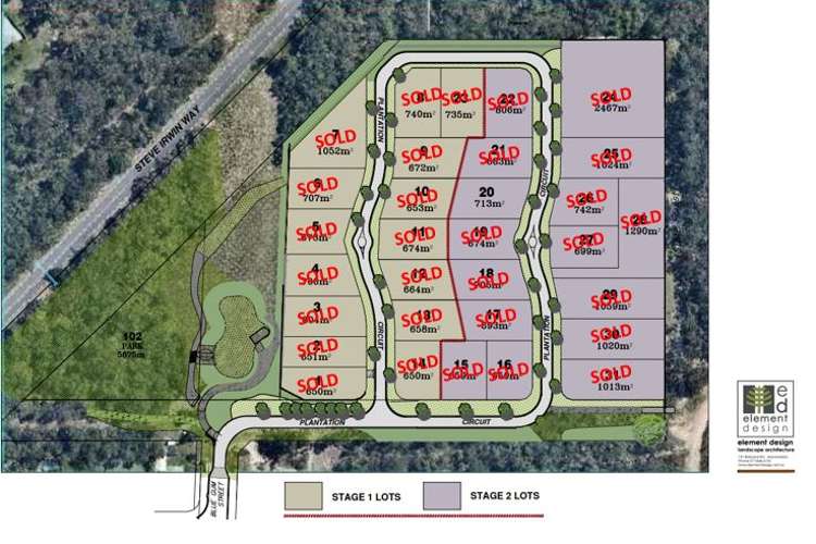 Main view of Homely residentialLand listing, LOT 23 THE PINES ESTATE, Landsborough QLD 4550