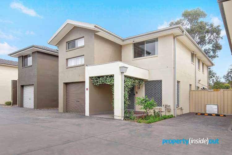 Main view of Homely townhouse listing, 22/131 Hyatts Rd, Plumpton NSW 2761
