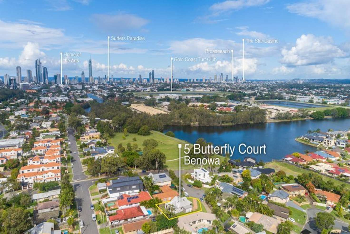 Main view of Homely house listing, 5 Butterfly Court, Benowa QLD 4217
