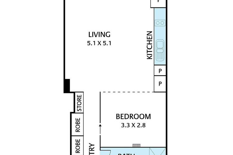 Seventh view of Homely apartment listing, 304/243 Collins St, Melbourne VIC 3000