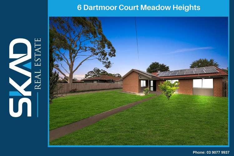 Main view of Homely house listing, 6 Dartmoor Court, Meadow Heights VIC 3048