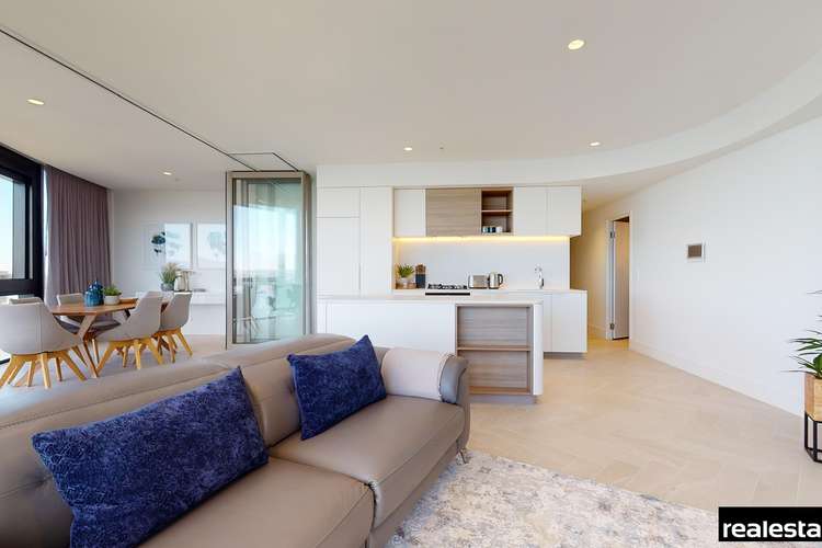 Third view of Homely apartment listing, 2206/1 Geoffrey Bolton Avenue, Perth WA 6000
