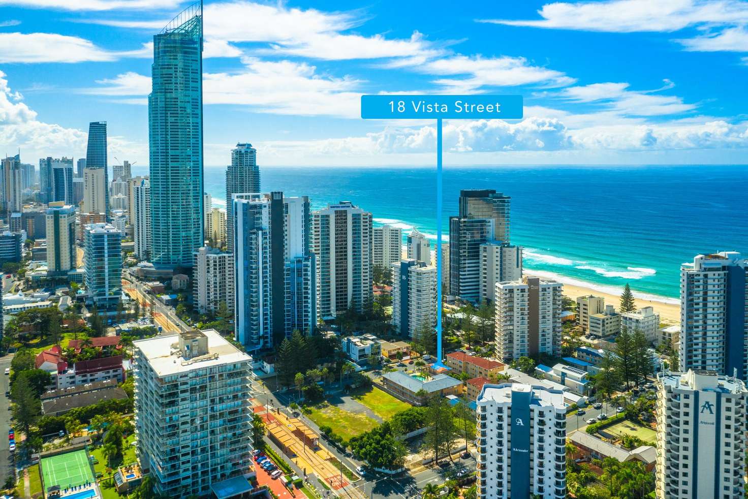 Main view of Homely house listing, 18 Vista Street, Surfers Paradise QLD 4217