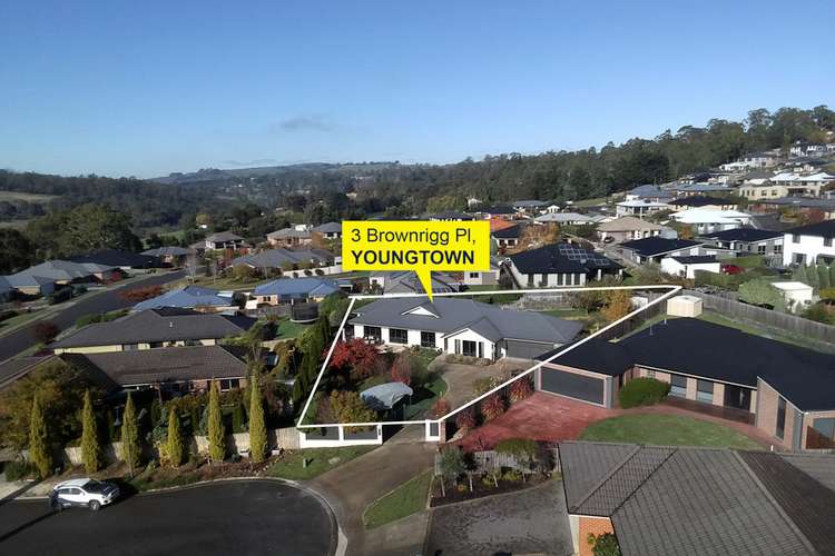 Second view of Homely house listing, 3 Brownrigg Place, Youngtown TAS 7249