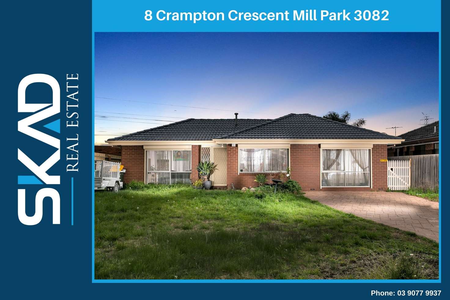 Main view of Homely house listing, 8 Crampton Crescent, Mill Park VIC 3082