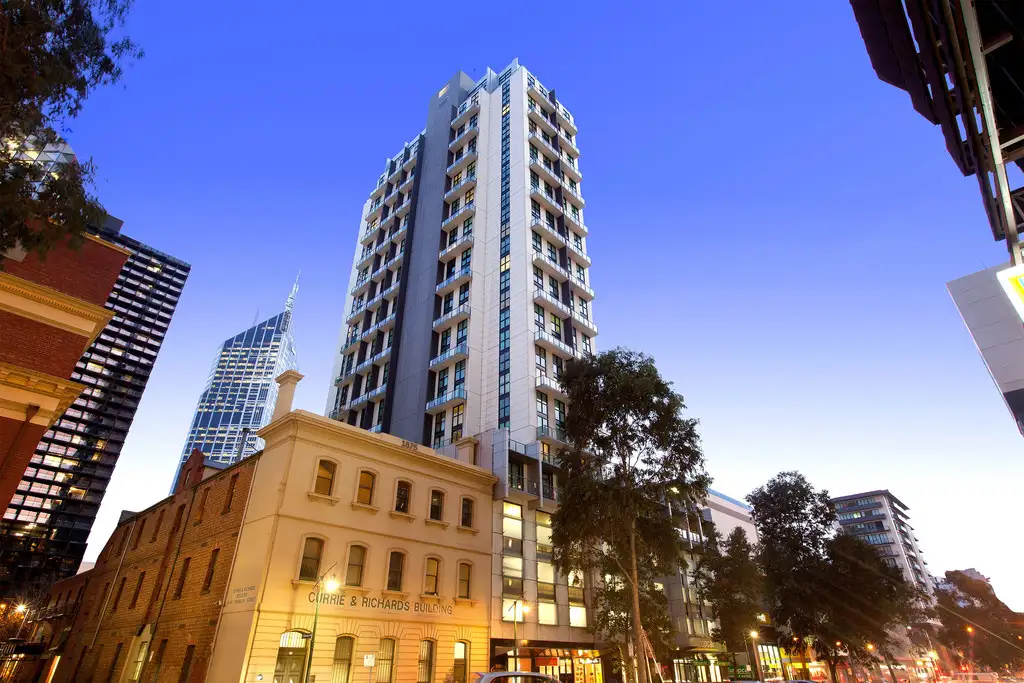 Main view of Homely apartment listing, 2104/87 Franklin Street, Melbourne VIC 3000
