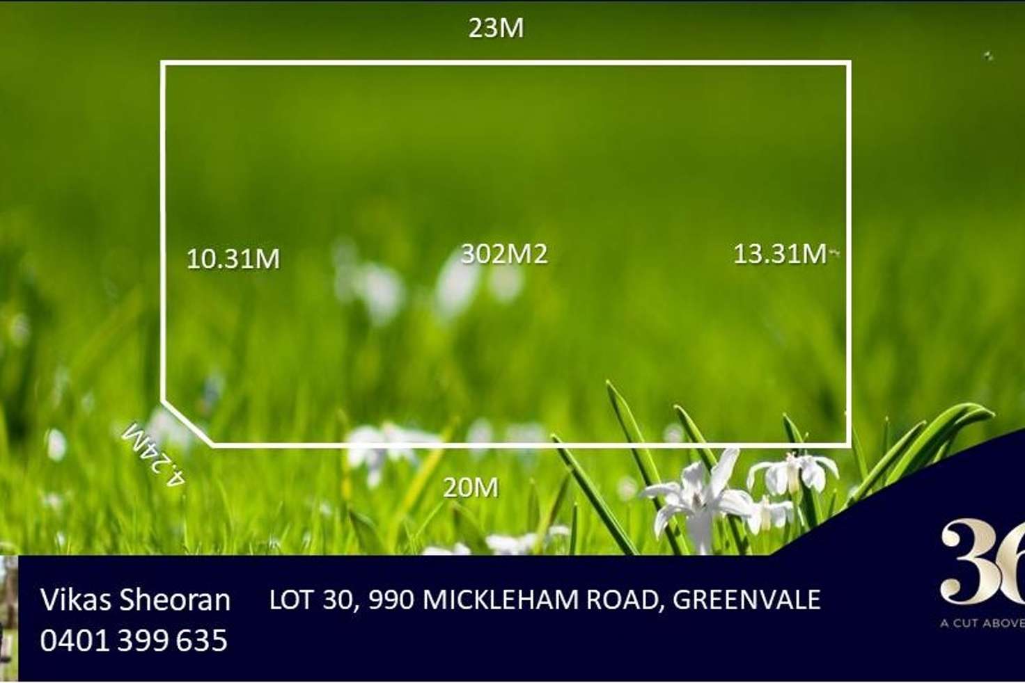 Main view of Homely residentialLand listing, Lot 30 990 Mickleham Road, Greenvale VIC 3059