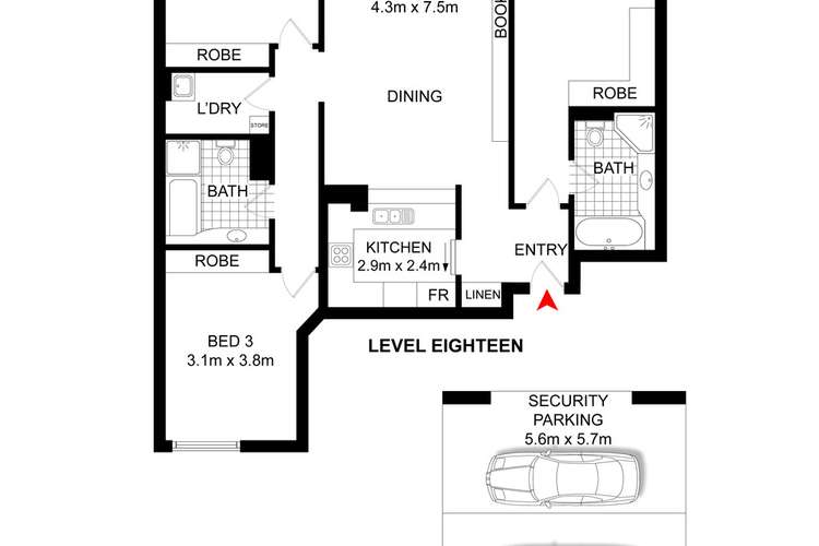 Fourth view of Homely apartment listing, 1801/7 Rockwall Crescent, Potts Point NSW 2011