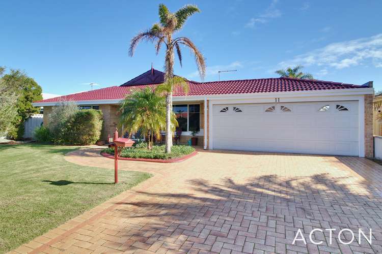 Second view of Homely house listing, 11 Bonnydoon Court, Cooloongup WA 6168