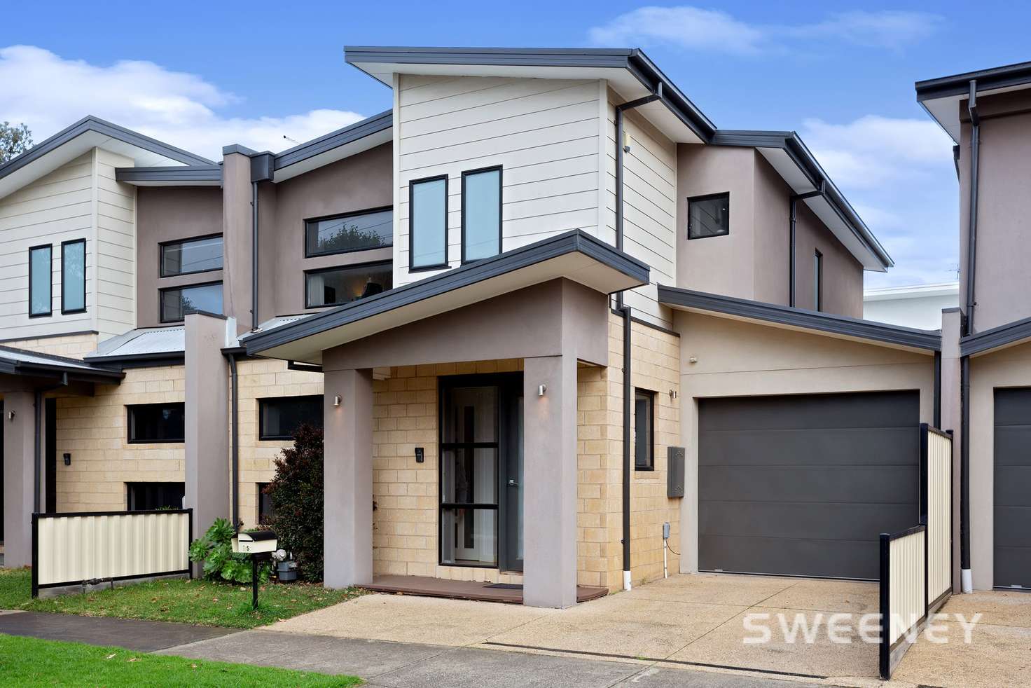 Main view of Homely townhouse listing, 15 Parkside Crescent, Seaholme VIC 3018