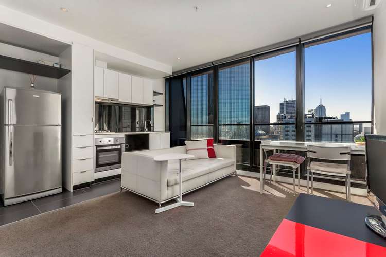 Third view of Homely apartment listing, 2703/7 Katherine Place, Melbourne VIC 3000