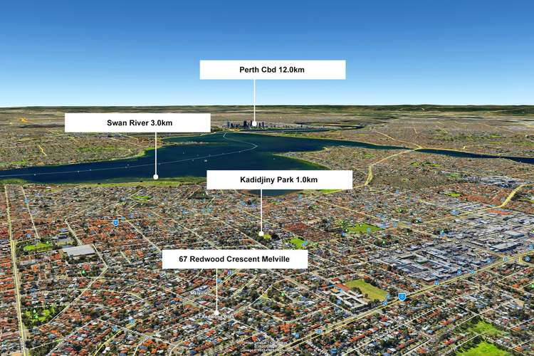 Second view of Homely residentialLand listing, Lot 1 @ 67 Redwood Crescent, Melville WA 6156