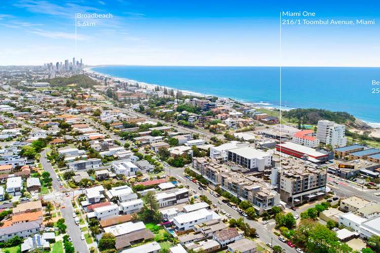 Second view of Homely apartment listing, 216/1 Toombul Avenue, Miami QLD 4220