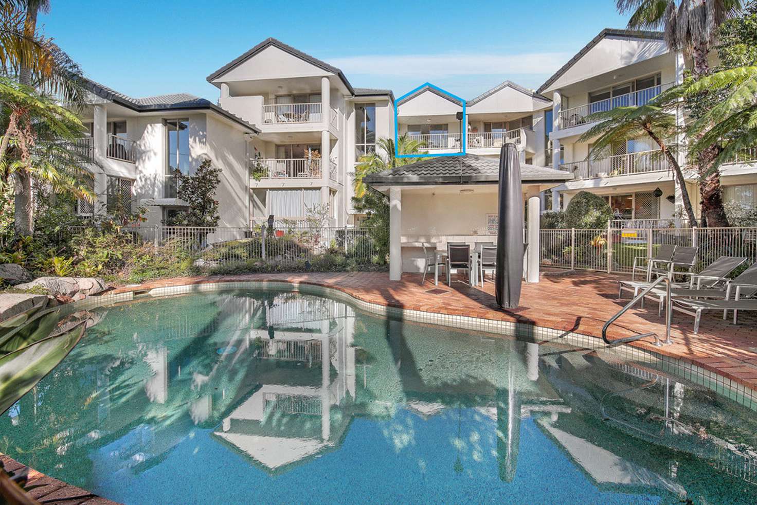 Main view of Homely apartment listing, 22/48 The Esplanade, Paradise Point QLD 4216