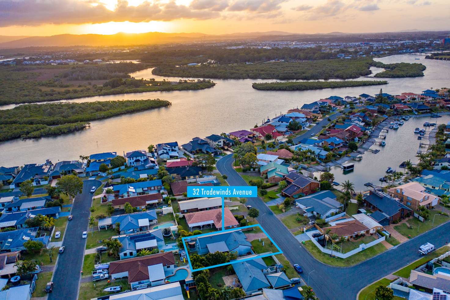 Main view of Homely house listing, 32 Tradewinds Avenue, Paradise Point QLD 4216
