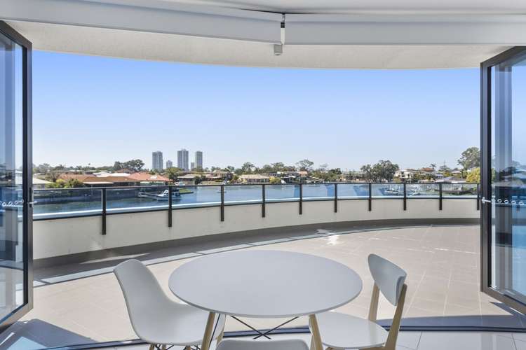 Second view of Homely apartment listing, 1105/5 Harbour Side Court, Biggera Waters QLD 4216