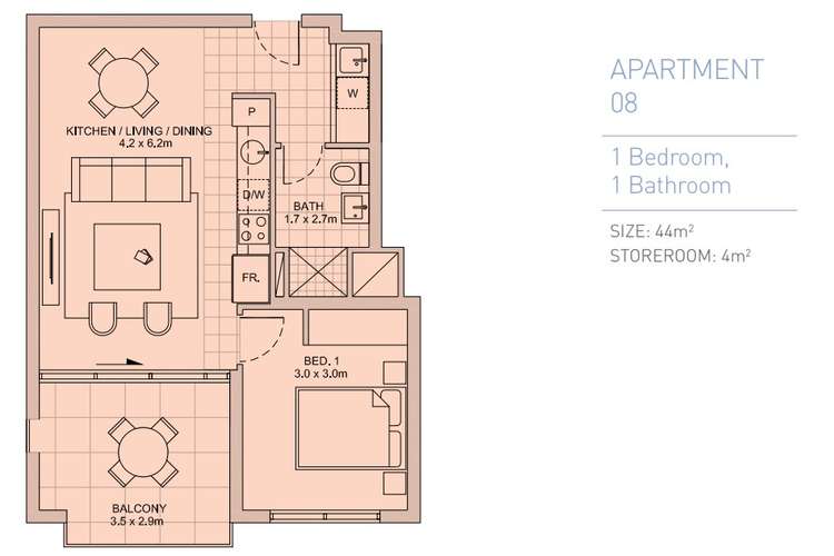 Third view of Homely apartment listing, 8/35 Honeywood Avenue, Wandi WA 6167