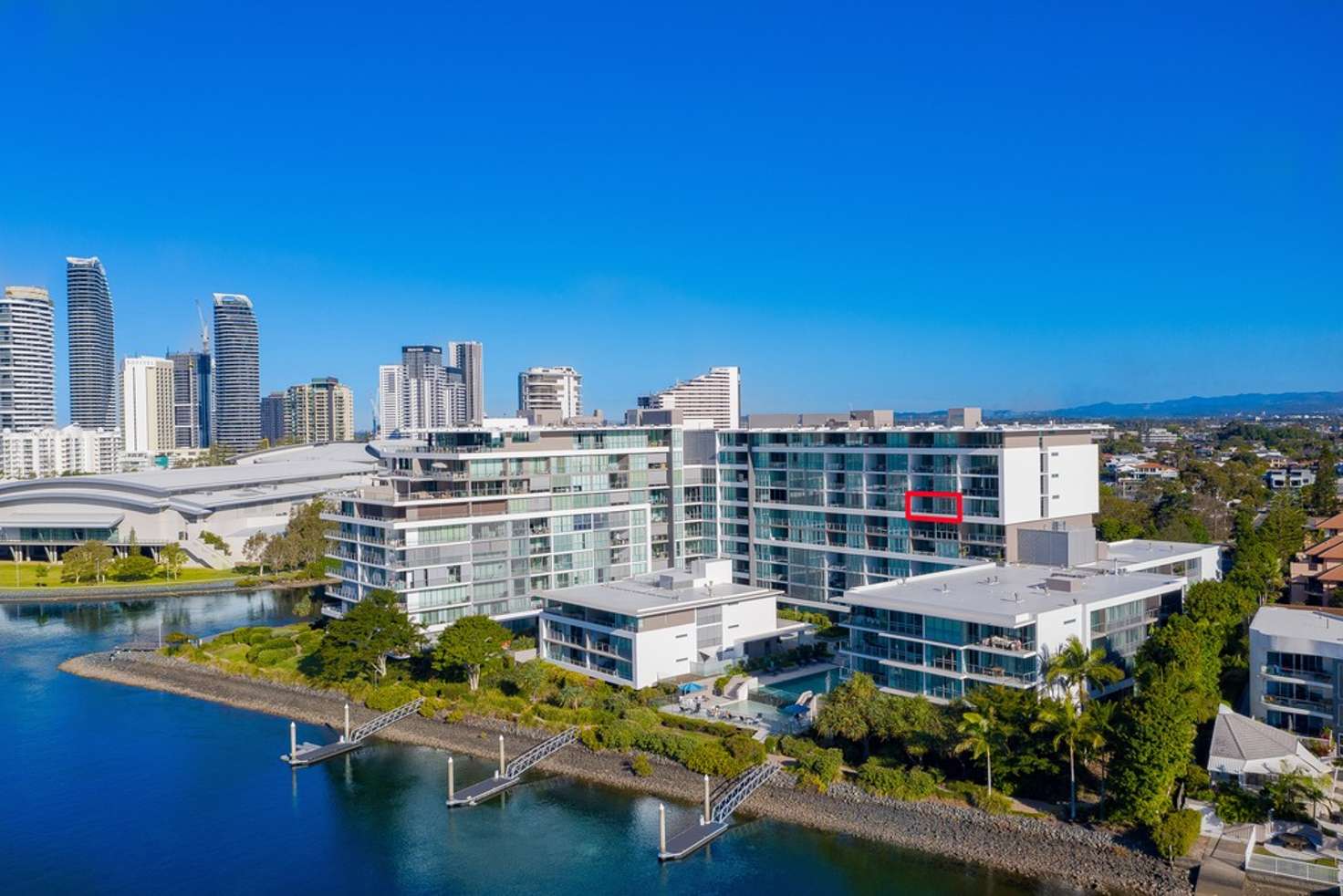 Main view of Homely unit listing, 2602/33 TE Peters Drive, Broadbeach Waters QLD 4218