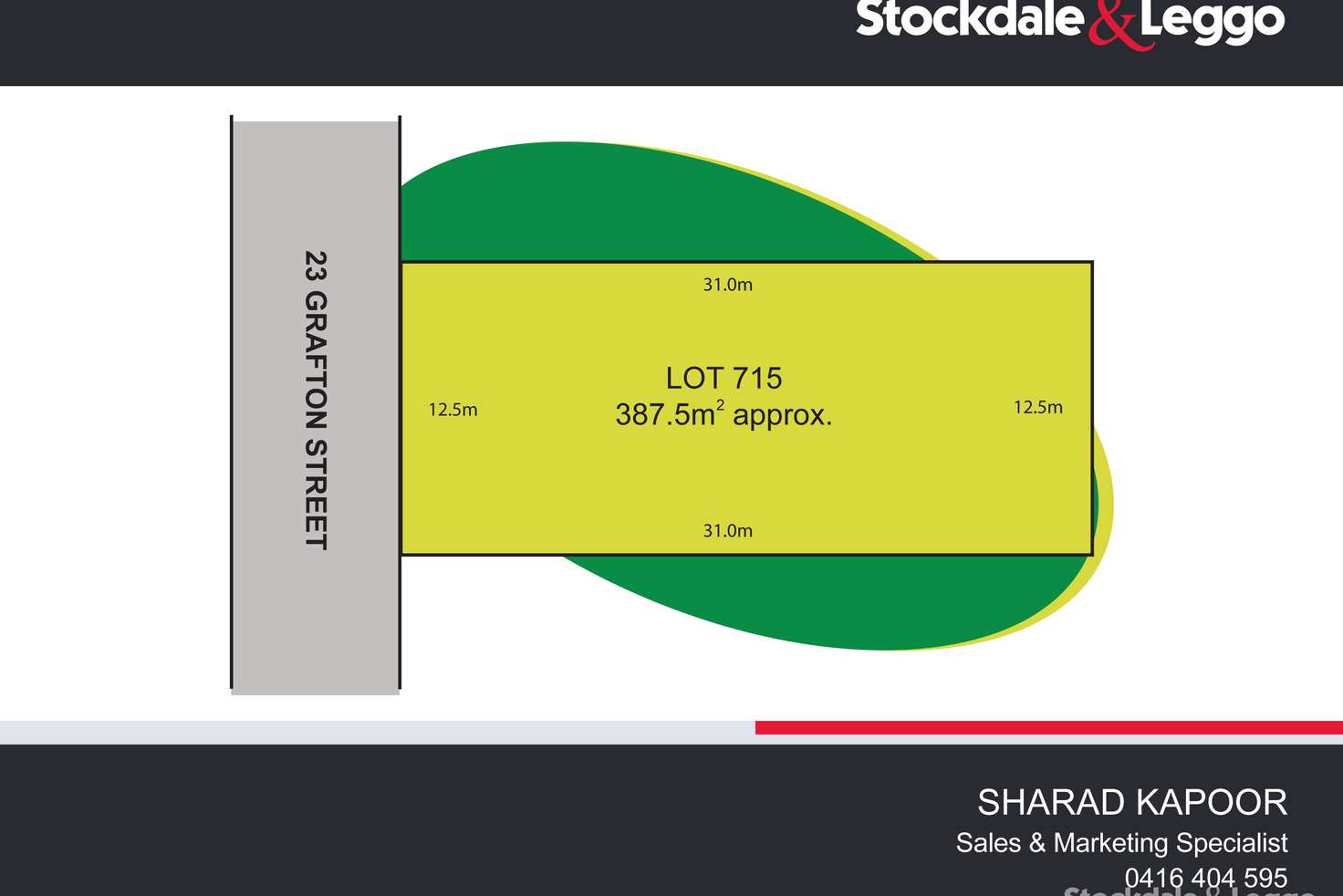 Main view of Homely residentialLand listing, Lot 715, 23 Grafton Street, Mernda VIC 3754