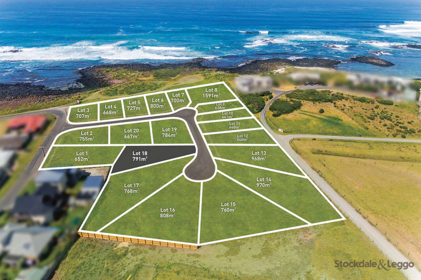 Main view of Homely residentialLand listing, Lot 18 Bowker Court, Port Fairy VIC 3284