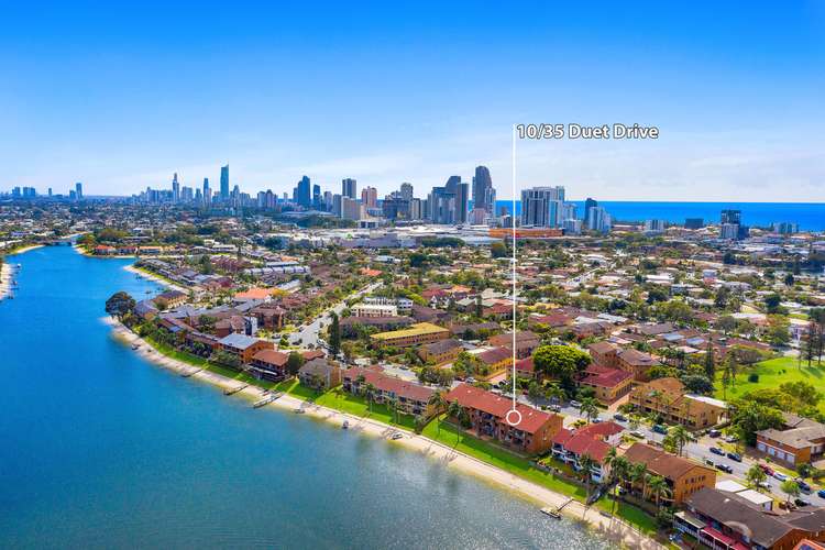 Main view of Homely unit listing, 10/33-35 Duet Drive, Mermaid Waters QLD 4218