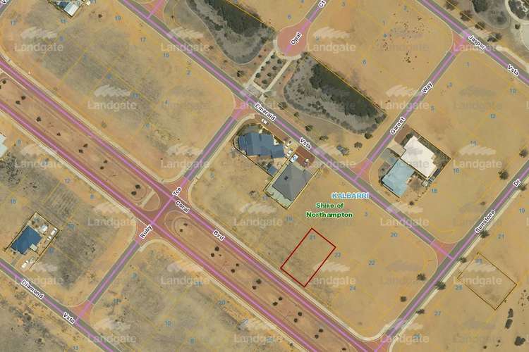 Second view of Homely residentialLand listing, 21 Coral Boulevard, Kalbarri WA 6536