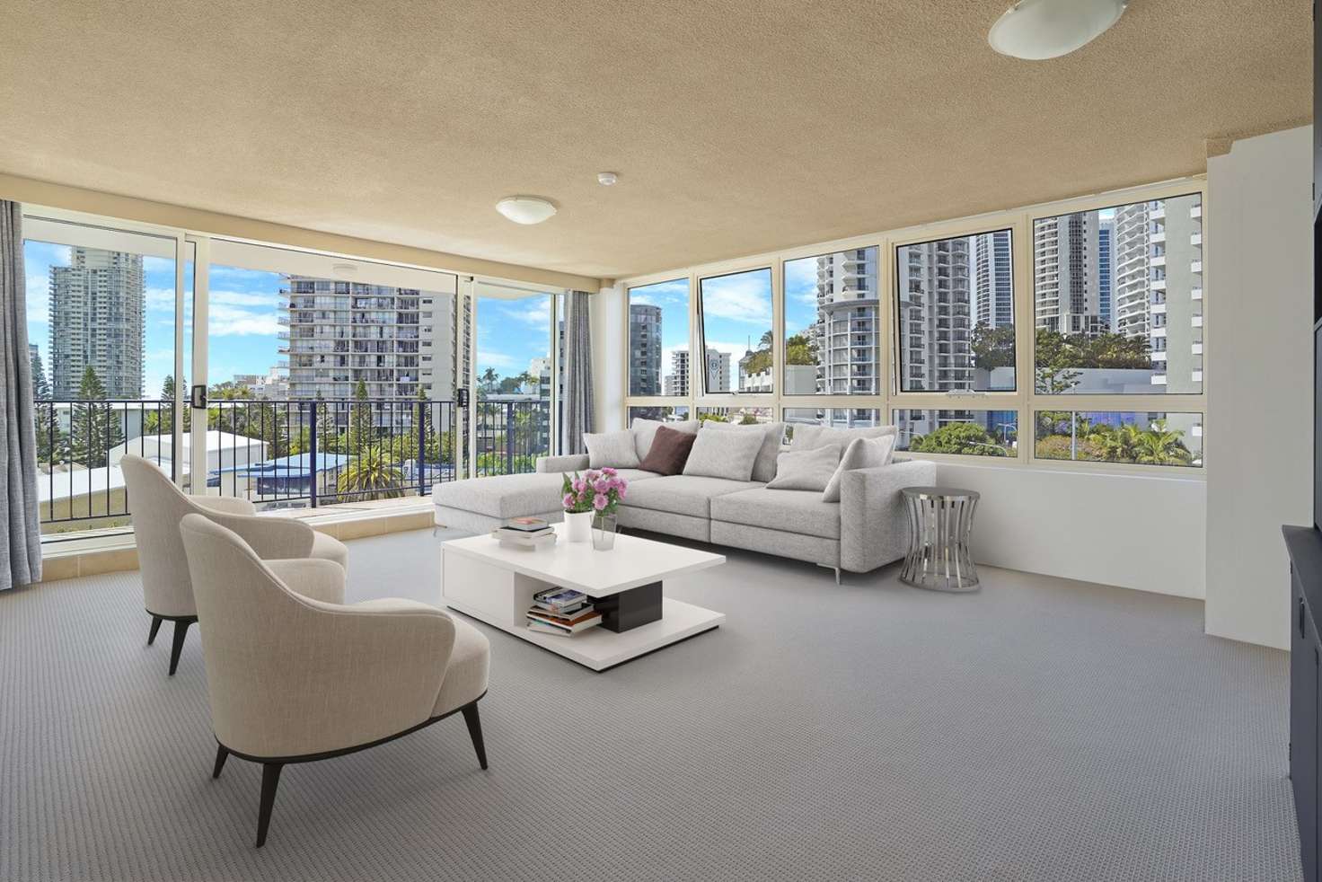 Main view of Homely apartment listing, 4E/2 Riverview Parade, Surfers Paradise QLD 4217