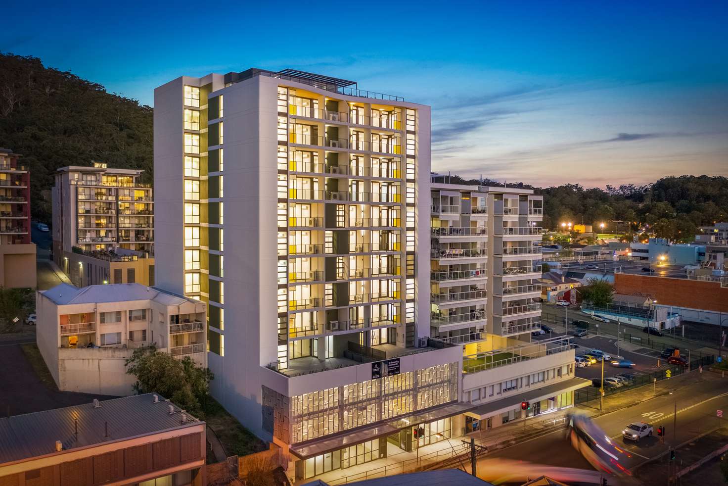 Main view of Homely unit listing, 1104/277-279 Mann Street, Gosford NSW 2250